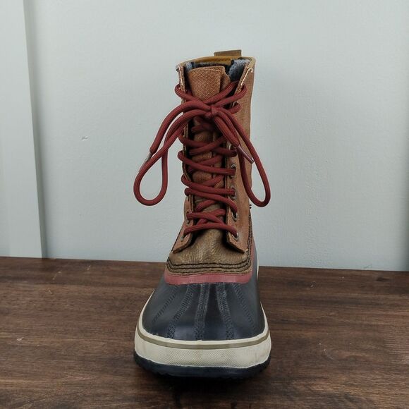 Sorel 1964 Premium CVS NL1717 257 Waterproof Boots Brown Womens Size 8 - Picture 13 of 16